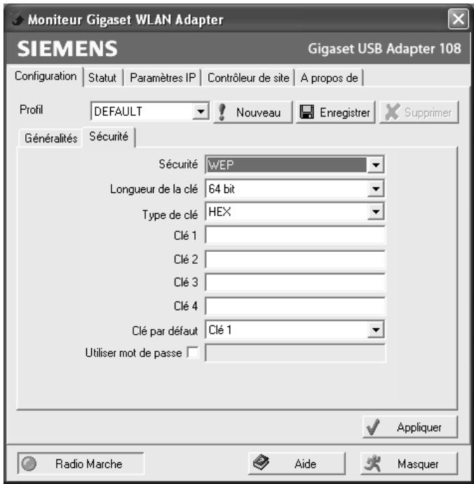 SIEMENS GIGASET USB ADAPTER 108 - WEP - 1