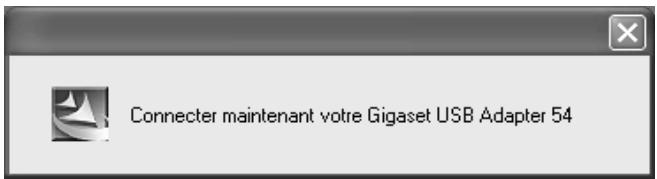 Connector maintenant votre Gigaset USB Adapter 54