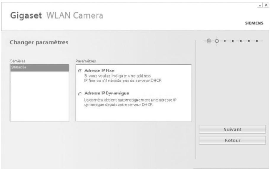 SIEMENS GIGASET WLAN CAMERA - Configuration de base - 3