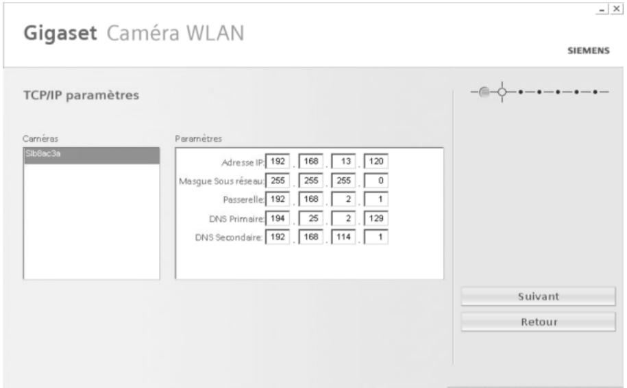 SIEMENS GIGASET WLAN CAMERA - Configuration de base - 4