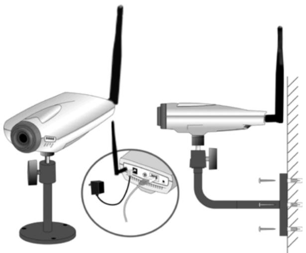 SIEMENS GIGASET WLAN CAMERA - Installation et connexion de la caméra Gigaset WLAN - 1