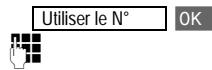 SIEMENS GIGASET 4000 COMFORT - Numéroter à partir de l'Annuaire spécial (sélection appel par appel) - 2