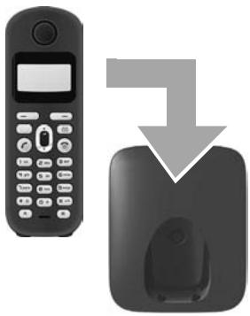 SIEMENS GIGASET AL285 - Enreg. combiné MENU - 1