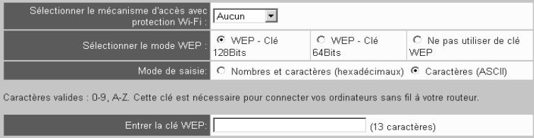 SIEMENS GIGASET SE515 DSL - Étape 3 / 5: sécurité sans-fil - 1