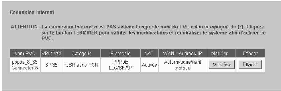 SIEMENS GIGASET SE515 DSL - Configuration internet - 1