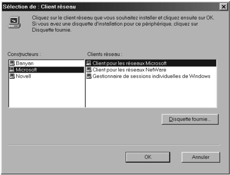SIEMENS GIGASET SE515 DSL - Configuration d'un ordinateur comme client pour les réseaux microsoft - 2