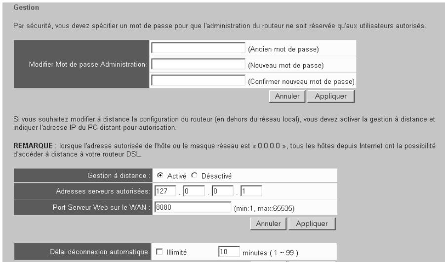 SIEMENS GIGASET SE515 DSL - Administration du routeur - 1