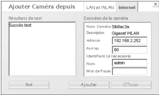SIEMENS GIGASET WLAN CAMERA - Ajout de caméras sur internet - 1