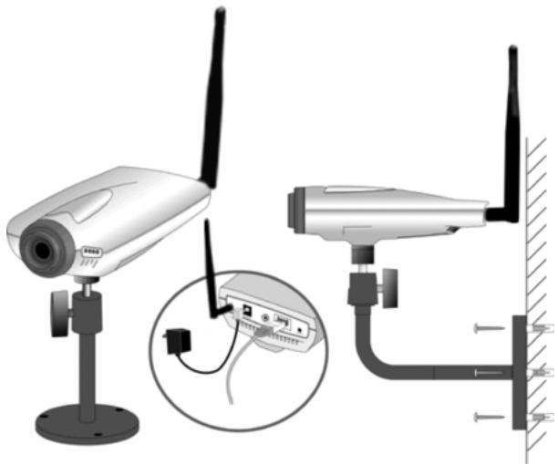 SIEMENS GIGASET WLAN CAMERA - Installation et connexion de la caméra gigaset WLAN - 1