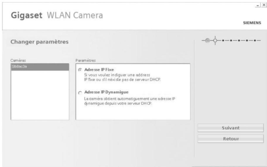 SIEMENS GIGASET WLAN CAMERA - Configuration de base - 3