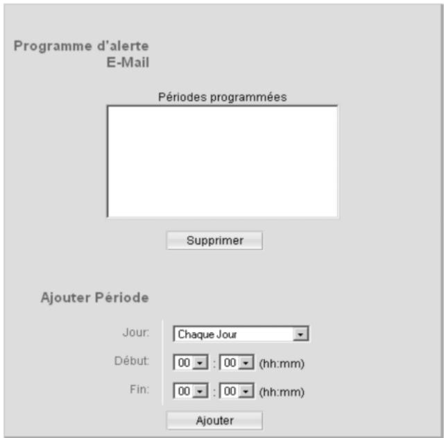 SIEMENS GIGASET WLAN CAMERA - Programme d'alerte e-mail - 1