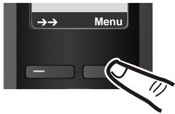 SIEMENS GIGASET A585 - Présentation des instructions dans le manuel d'utilisation - 1