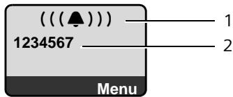SIEMENS GIGASET A585 - Affichage du numéro de l'appelant - 1
