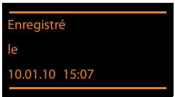 SIEMENS GIGASET DX800A - Ouverture de la liste des brouillons - 7