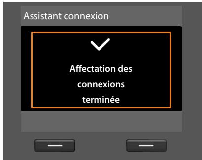 SIEMENS GIGASET DX800A - Assigner les connex. au combiné INT ...? - 1