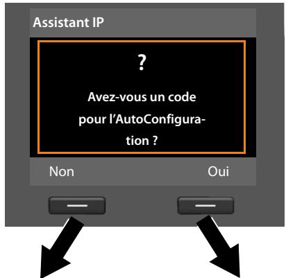 SIEMENS GIGASET DX800A - Démarrage de l'assistant VoIP - 3