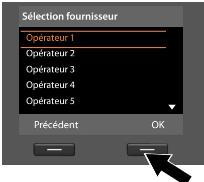 SIEMENS GIGASET DX800A - Téléchargement des données de l'opérateur VoIP - 2