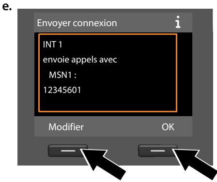 SIEMENS GIGASET DX800A - Démarrage de l'assistant de connexion - 9