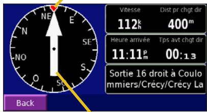 GARMIN BMW MOTORRAD NAVIGATOR III PLUS - Page compas - 1
