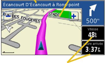 GARMIN BMW MOTORRAD NAVIGATOR III PLUS - Utilisation de la CARTE - 1