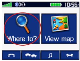 GARMIN BMW MOTORRAD ZUMO - Recherche d'une destination - 1