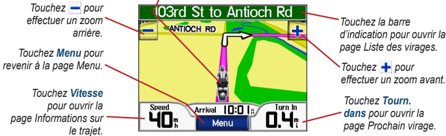 GARMIN BMW MOTORRAD ZUMO - Page Carte - 2