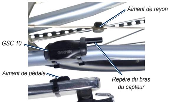 GARMIN EDGE 605 - Pour installer le GSC 10 : - 3
