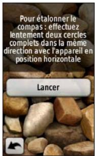 GARMIN OREGON - Pour étalonner le compas électronique : - 1