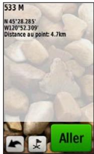 GARMIN OREGON - Pour atteindre un point sur la carte : - 2