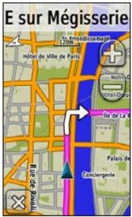 GARMIN OREGON - Configuration de la page Carte - 1