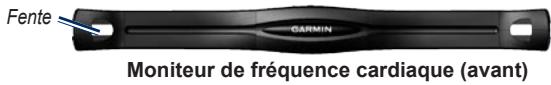 GARMIN FORERUNNER 50 - Utilisation du moniteur de fréquence cardiaque - 2