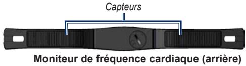 GARMIN FORERUNNER 50 - Utilisation du moniteur de fréquence cardiaque - 3