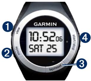 GARMIN FORERUNNER 50 - Boutons - 1
