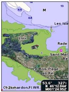GARMIN GPSMAP 521/521S - Pour activer les images satellites : - 3