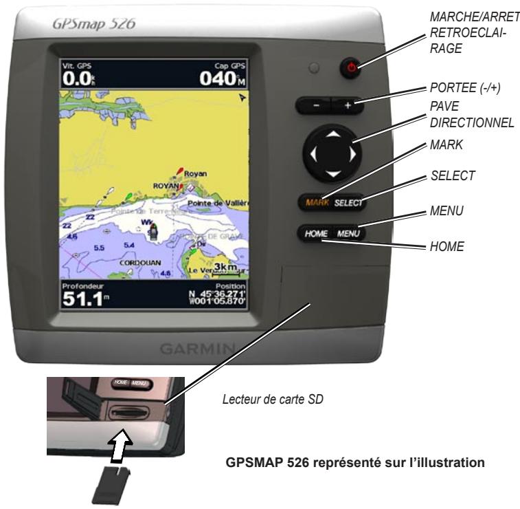 GARMIN GPSMAP 521/521S - Mise en route - 1