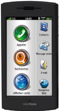 GARMIN NUVIFONE G60 - Verrouillage de l'écran - 1