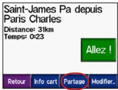 GARMIN ZUMO 550 - Partage d'itinéraires - 1