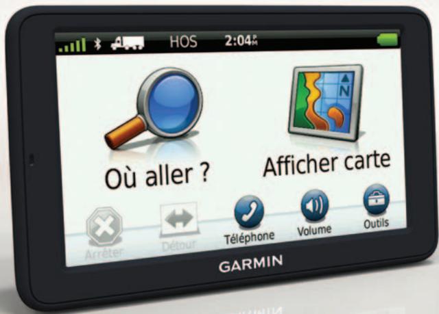 GARMIN DEZL 560LT, DEZL560LMT POIDS LOURDS/CAMPING-CARS, DEZL560LT - Manuel de démarrage rapide - 1