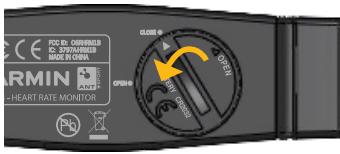 CE ROE 10. CABBWI IN CHAPES MADE IN CHW ARMIN HEART RATE MONITOR CLOSE OPEN CLOSE