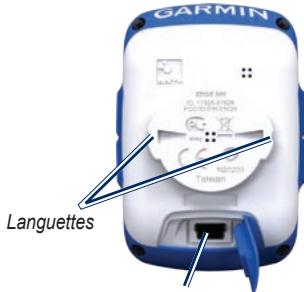 GARMIN EDGE IMP TOMATO TAIWAN Languettes