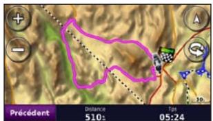 GARMIN ZUMO 660 - Affichage des journaux de trajet - 1