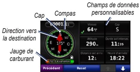 GARMIN ZUMO 660 - Page Calculateur de voyage - 1