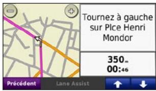 GARMIN ZUMO 660 - Page du prochain changement de direction - 1