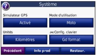 GARMIN ZUMO 660 - Personnalisation du zūmo - 2