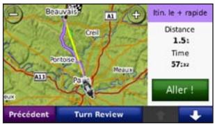 GARMIN ZUMO 660 - Page Itinéraires - 1