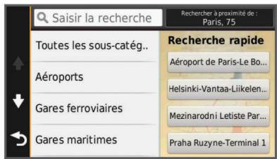 GARMIN NUVI 2797 LMT - Recherche dans une catégorie - 1
