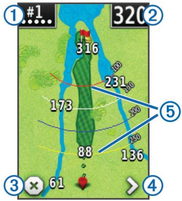 GARMIN APPROACH G6 - Détails de la carte - 1