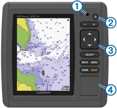 GARMIN ECHOMAP 50DV - Verrouillage de l'écran tactile - 1
