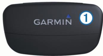 GARMIN EDGE 510 - Installation du moniteur de fréquence cardiaque - 1