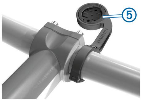 GARMIN EDGE 510 - Installation du support de fixation standard - 4